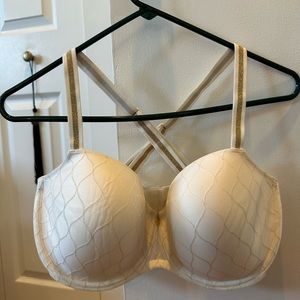 White with sparkles racerback